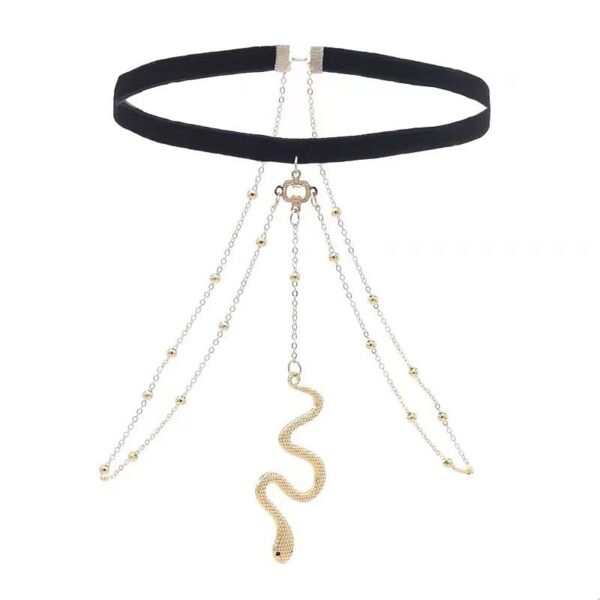Snake Elegance Thigh Chain